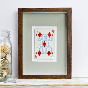 It's your birthday! playing card print