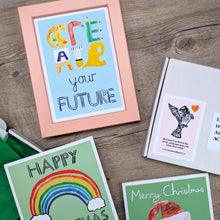 Load image into Gallery viewer, Children&#39;s positivity print letterbox gift set