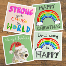 Load image into Gallery viewer, Children&#39;s positivity print letterbox gift set