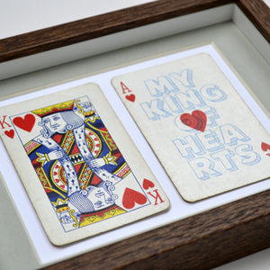 My king of hearts playing card print