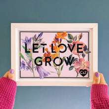 Load image into Gallery viewer, Let love grow valentine&#39;s print