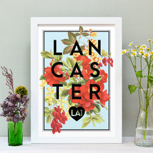 Load image into Gallery viewer, Local blooms personalised neighbourhood print