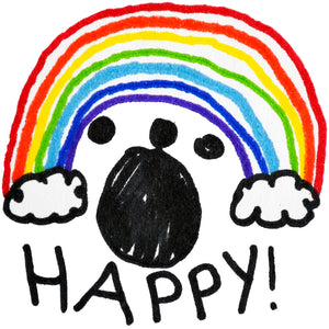 Happy Rainbow card pack