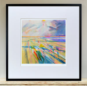'Low tide' abstract landscape fine art print