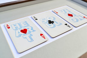 One vision playing card print