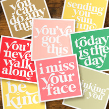 Load image into Gallery viewer, Positivity cards - pack of five