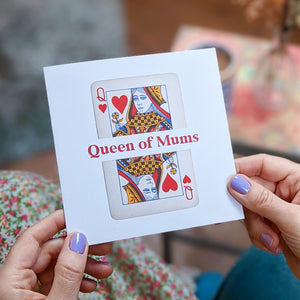 Queen of Mums Mother's Day card