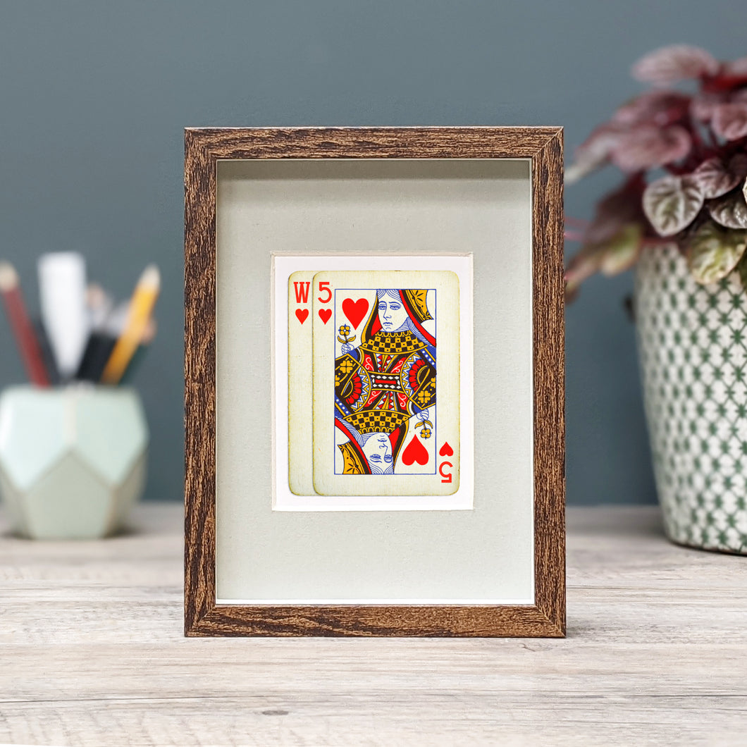Queen of the suburbs playing card print