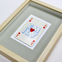 Load image into Gallery viewer, Ace of hearts playing card print