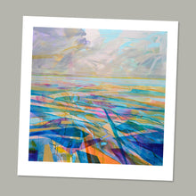Load image into Gallery viewer, &#39;Summer haze&#39; abstract landscape fine art print
