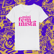 Load image into Gallery viewer, Mini feminista t-shirt - white