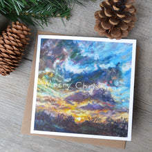 Load image into Gallery viewer, Warm light in the cold Christmas card