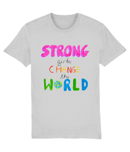 Strong girls adult t-shirt